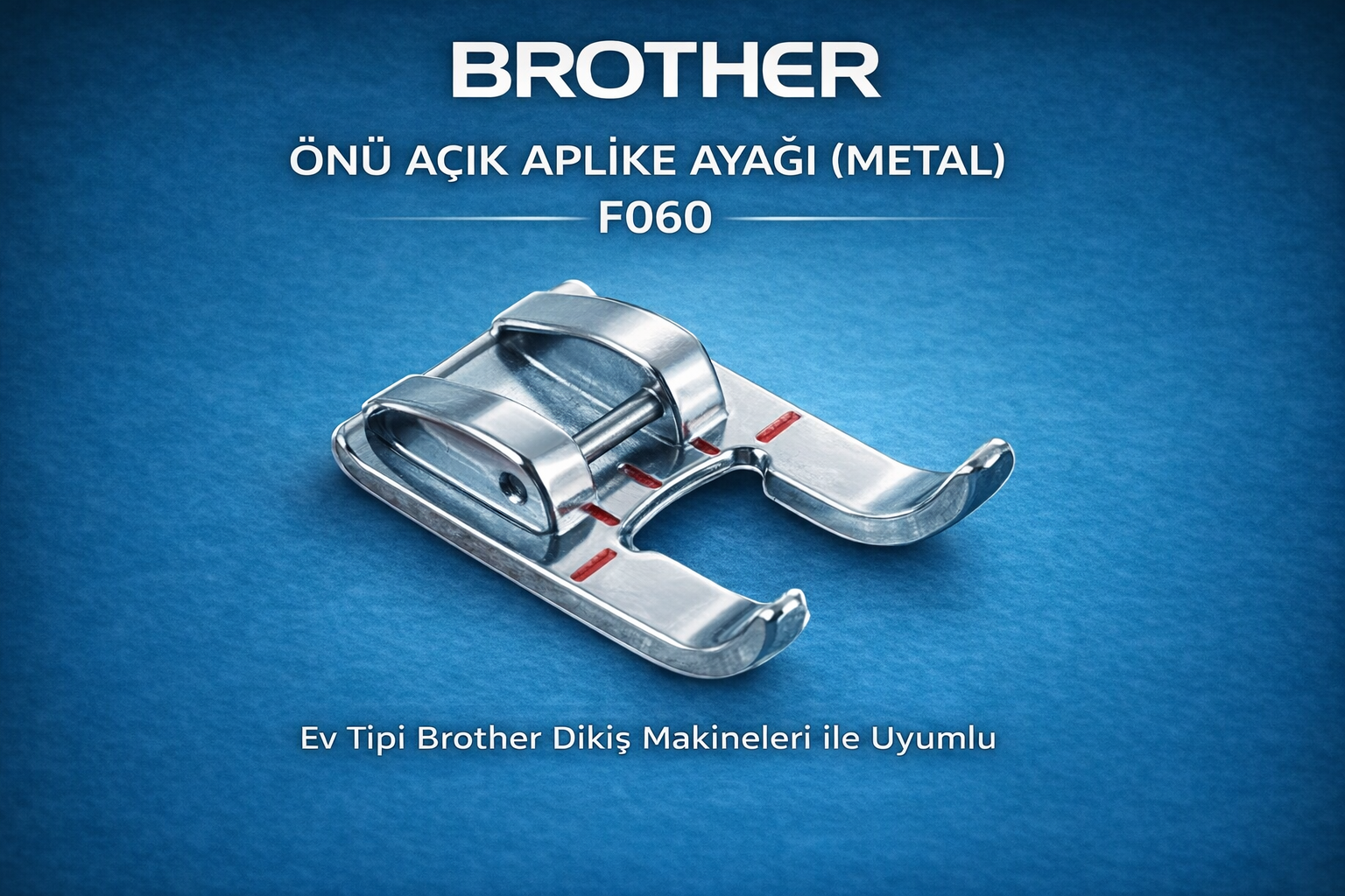 BROTHER Önü Açık Aplike Ayağı (Metal) – F060