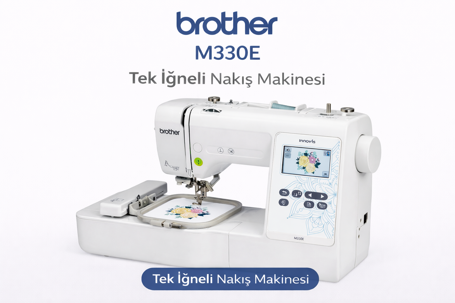 Brother M330E – Tek İğneli Nakış Makinesi