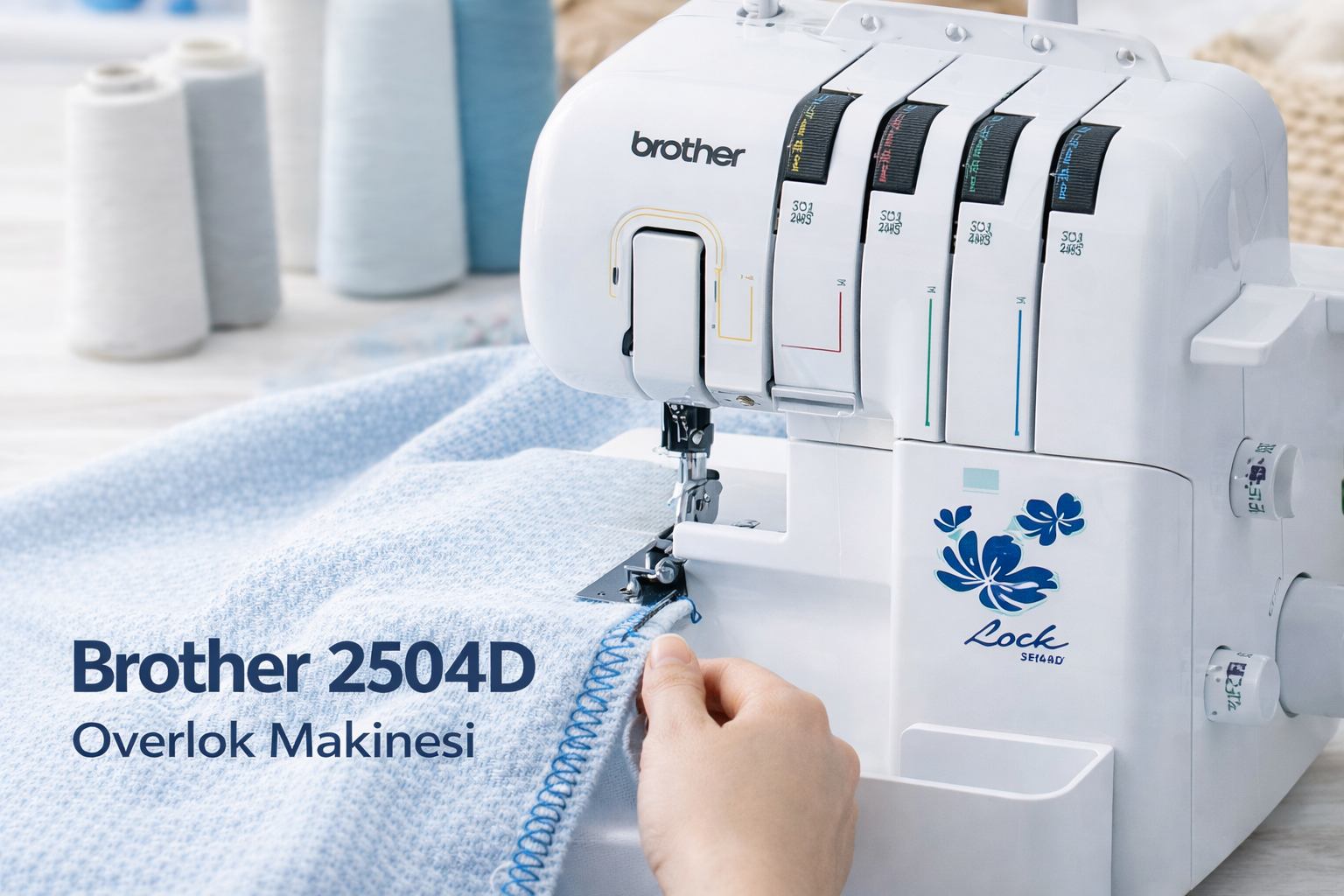 Brother 2504D Overlok Makinesi